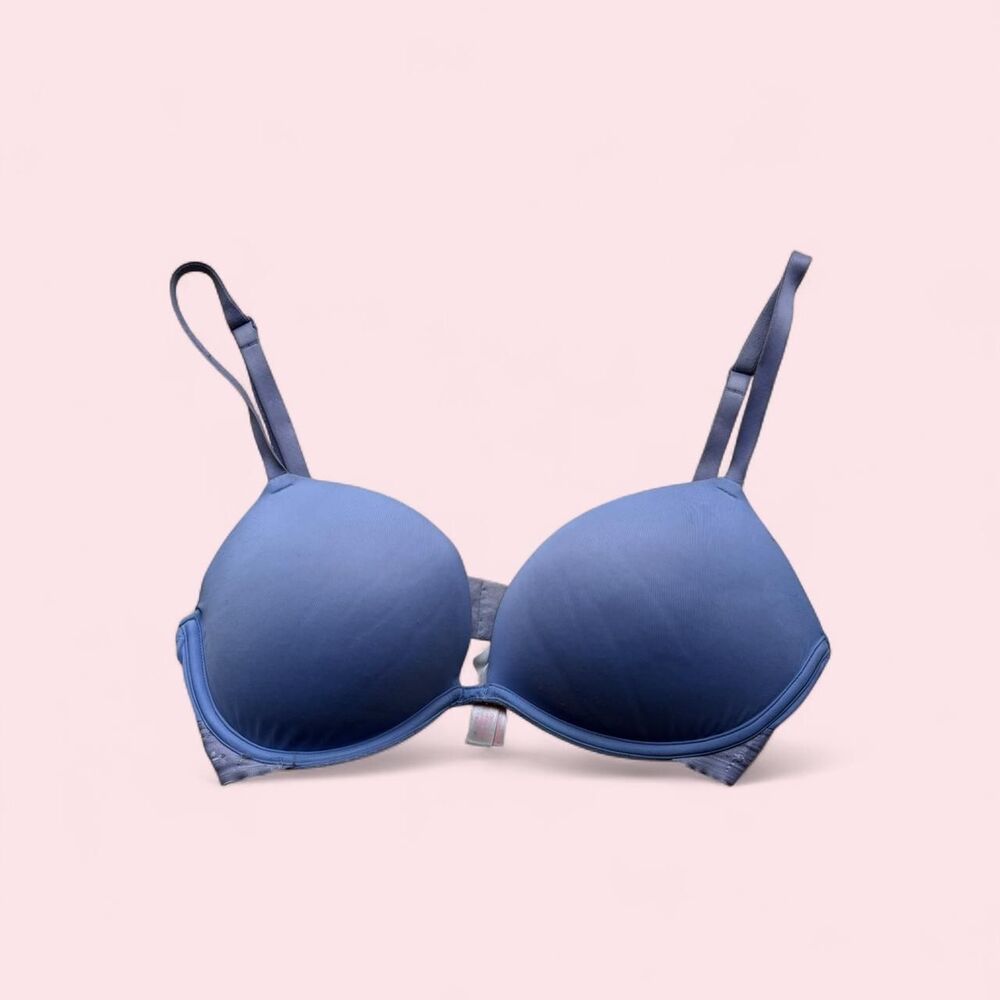Victoria-s-secret Women's Blue and Navy Bra